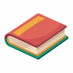 book isolated on white background