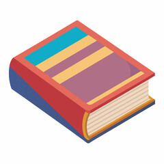 book isolated on white background