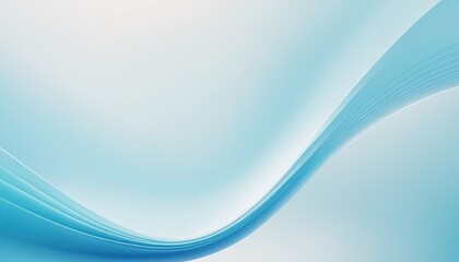 Abstract blue lines on a white background
