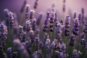 Obraz premium lavender flowers background 