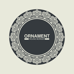 decorative ornament frame background