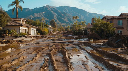 Natural disasters, mudslides.