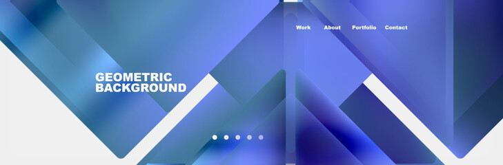 Triangle minimal web site page background design. Vector Illustration For Wallpaper, Banner, Background, Card, Book Illustration, landing page