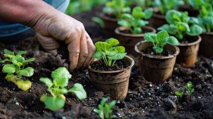 Planting Seeds in Containers