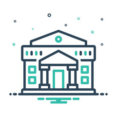 Mix icon for bank 