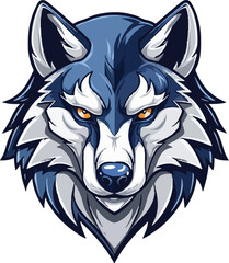 wolf head mascot
