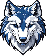 wolf head mascot