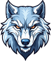 wolf head mascot