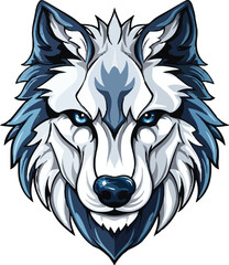 wolf head mascot