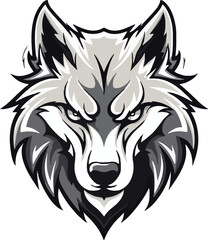 wolf head mascot