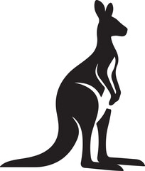 kangaroo icon illustration isolated vector sign symbol