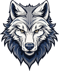 wolf head mascot