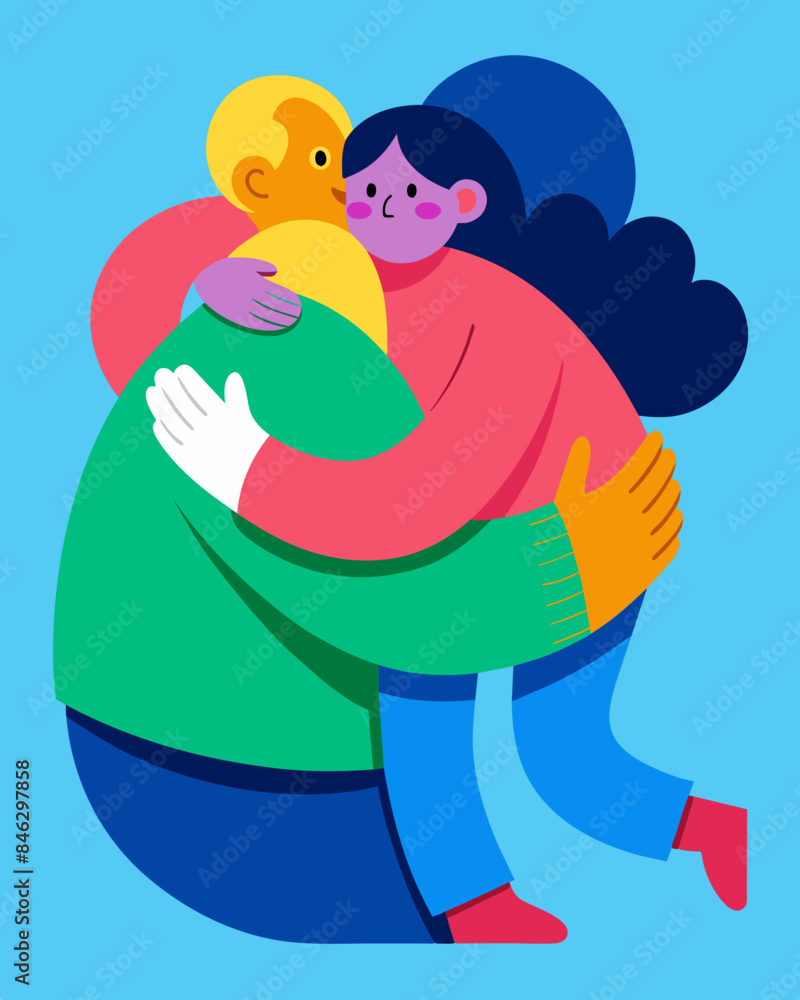 Poster what started as a friendly embrace quickly became a manipulative hold with arms squeezing too tightl