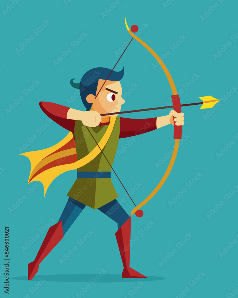Poster the verbal assault was like a bow in the hands of a skilled archer each word an arrow aimed for maxi
