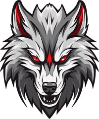 wolf head mascot