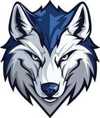 wolf head mascot