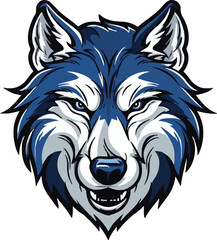 wolf head mascot