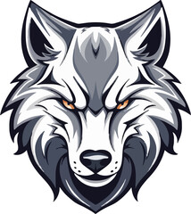 wolf head mascot