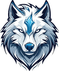 wolf head mascot