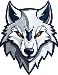 wolf head mascot