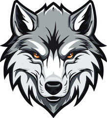 wolf head mascot