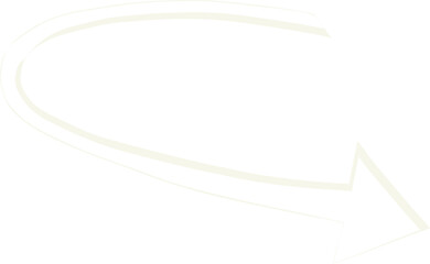 right arrow vector, curved arrow