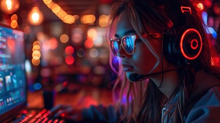 A Passionate Software Developer Working On An Augmented Reality Game, Merging The Virtual And Real Worlds For An Immersive Experience