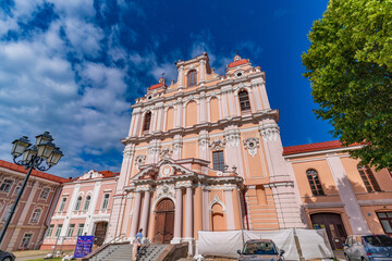 Fototapeta premium Church of St. Casimir in Vilnius, Lithuania