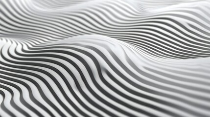 Dynamic geometric patterns in monochromatic hues provide a sleek and modern backdrop, enhancing the overall aesthetic of the space.