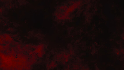 Dark red watercolor grunge texture background. Abstract red background. Dark red watercolor background. Black and red background with watercolor paint. 