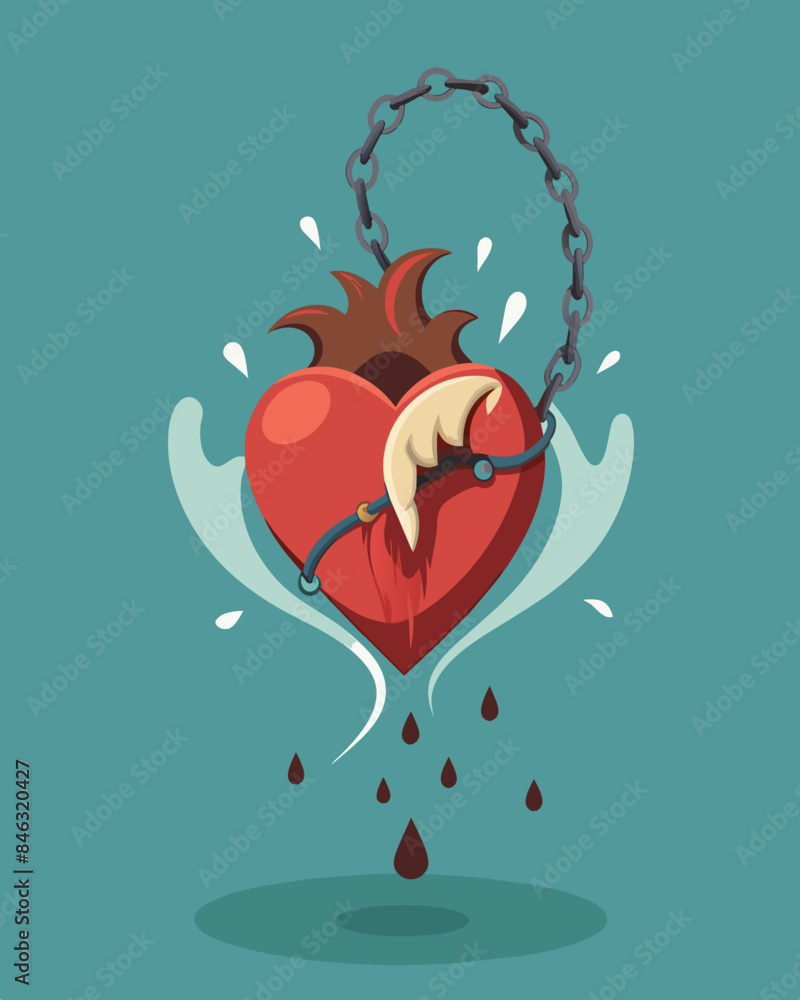 Poster the heart was ped in a vicious cycle constantly falling for the false promises and flickering facade