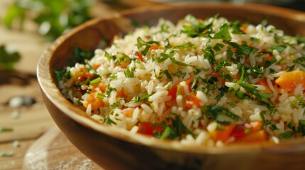 rice with vegetables