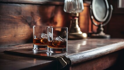 Plastered concrete wall on background