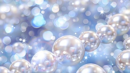Fototapeta premium Luminous Glass Orb with Aquatic Life