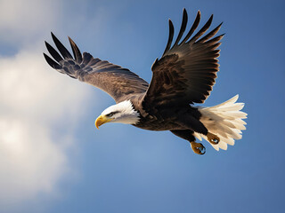 Fototapeta premium eagle in the wild nature, wildlife photography