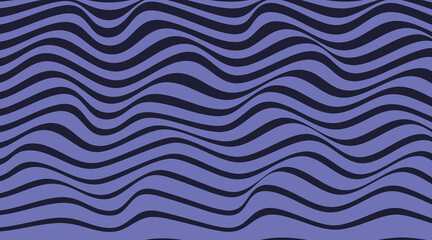abstract black blue wave line vector illustration