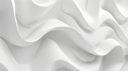 Obraz premium Develop a series of abstract white shapes to serve as a versatile background for digital marketing materials 