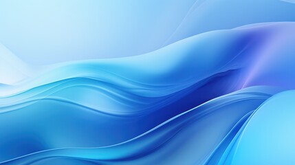 Obraz premium Generate an immersive image featuring a blue fluid textured gradient background, ideal for use in digital art and graphic design.