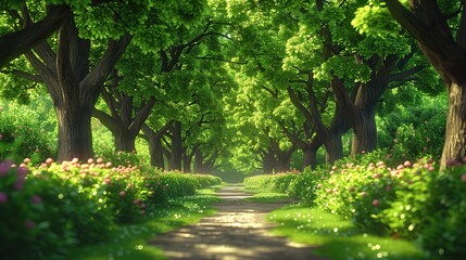 Obraz premium tree in the park