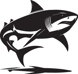 DOLPHEN - Dolphen fish Silhouette - Vector image of dolphen 