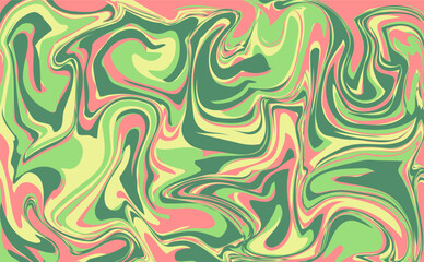 Abstract background with colorful waves. Trendy vector illustration in style color.