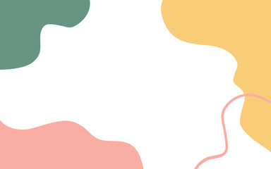 Business card, Modern blob business card design, thank you card, modern background for banner concept.