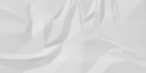 White fabric background. white crumpled paper background texture pattern overlay. wrinkled high resolution arts craft and Seamless white crumpled paper.	

