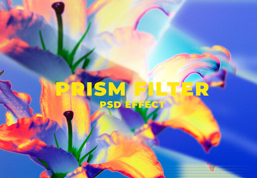 Prism Filter Photo Effect