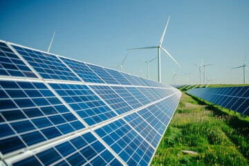 Wind turbines and solar panels are essential for sustainable energy. They utilize wind and solar power to create ecofriendly solutions, revolutionizing energy production for a greener future