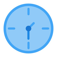 Clock flat icon