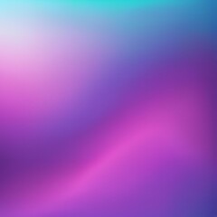 Fototapeta premium Cyan and Purple smooth gradient texture background, smooth gradient - 1