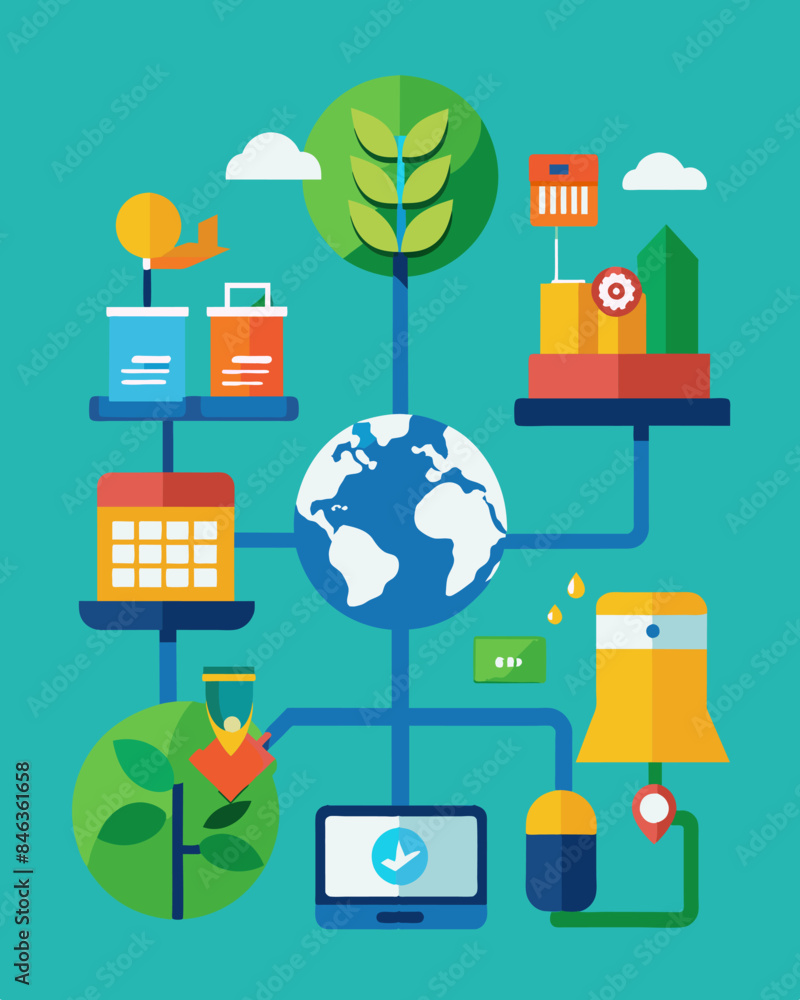 Aufkleber providing resources and support for consumers to shop smarter and make more environmentally consciou