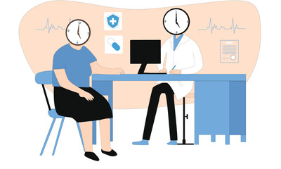 doctor and his patient