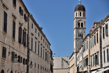 Dubrovnik is one of the most attractive tourist destinations in the Adriatic Sea, Croatia